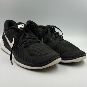 Nike Free 5.0 Running Barefoot Ride Black and White Women’s Sneakers Size 9